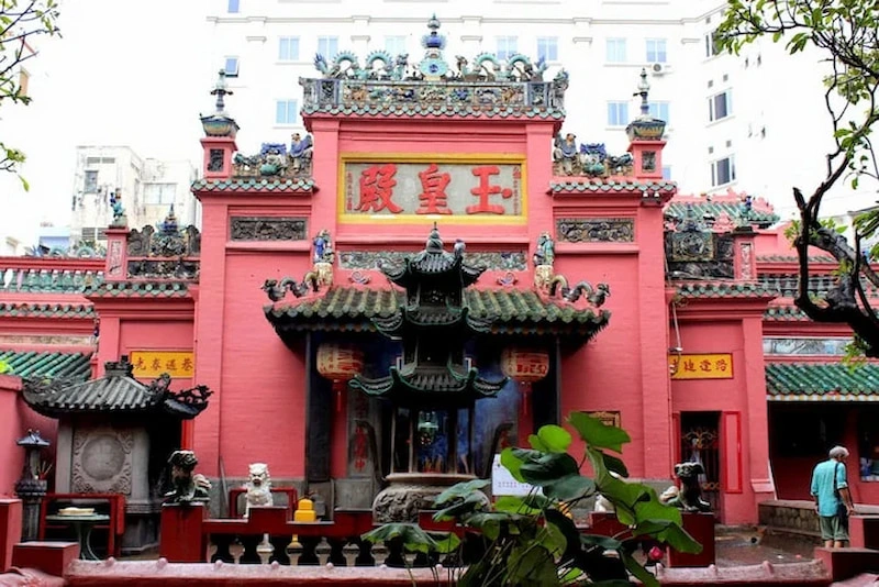 The Jade Emperor Pagoda in Saigon