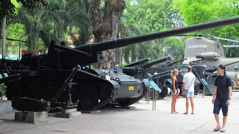 Military equipment and artifacts from Vietnam's history