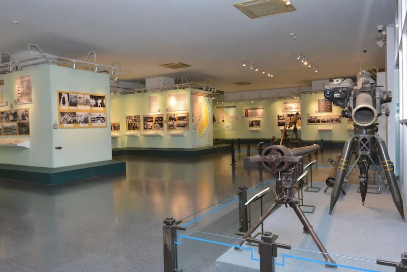 A comprehensive indoor exhibition 