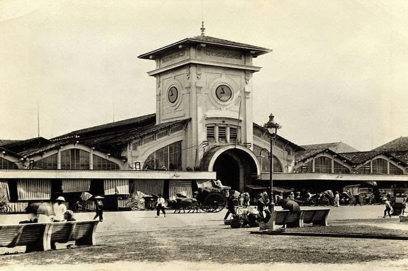 chợ bến thành xưa