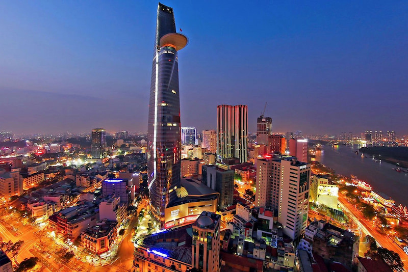 Bitexco về đêm