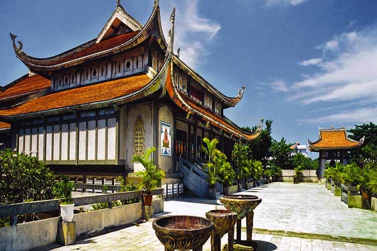 Giac Lam Pagoda was officially listed as a national historical site in 1988