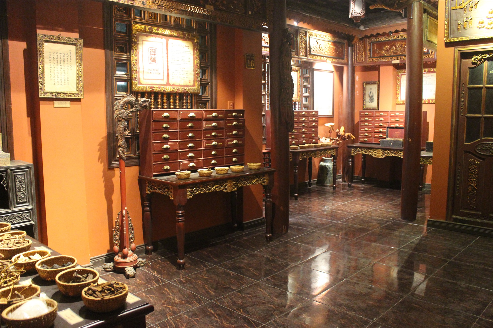 inside the museum