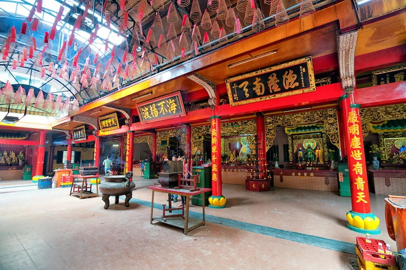 Entrance to the prayer halls